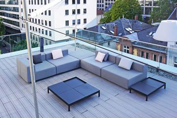 5-piece luxury garden lounge set LOOP by april furniture - view 4