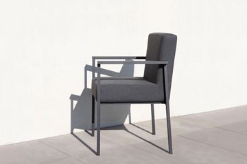 Outdoor Upholstered Chair with Armrest KLA by april furniture - view 3