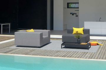 OUTDOOR ARMCHAIR LOOP by april furniture - view 3