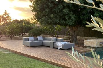 Exclusive 4-piece garden lounge set LOOP by april furniture - view 4