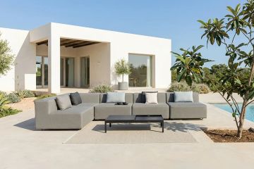 5-piece luxury garden lounge set LOOP by april furniture - view 2