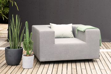 OUTDOOR ARMCHAIR LOOP by april furniture - view 2