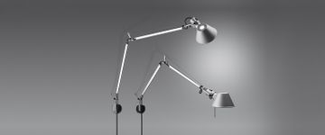 TOLOMEO BRACCIO - Aluminium wall lamp with swing arm by Artemide - view 3