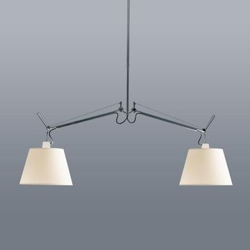 TOLOMEO DUE BRACCI - Swivel aluminium pendant lamp by Artemide - view 7