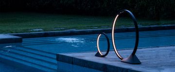 "O" - LED aluminium floor lamp by Artemide - view 9