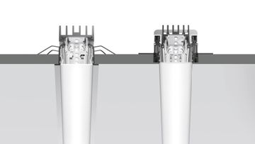 A.39 MICROREFRACTIVE - Ceiling mounted metal linear lighting profile by Artemide - view 6