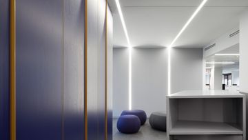 A.39 MICROREFRACTIVE - Ceiling mounted metal linear lighting profile by Artemide - view 2