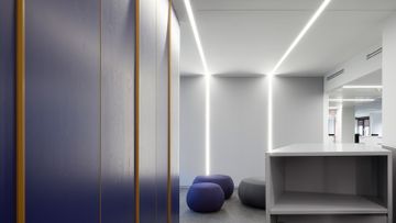 A.39 MICROREFRACTIVE - Ceiling mounted metal linear lighting profile by Artemide - view 3