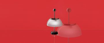 ALFA - LED nickel desk lamp by Artemide - view 9