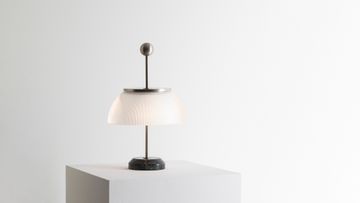 ALFA - LED nickel desk lamp by Artemide - view 2