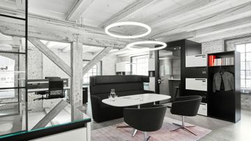 ALPHABET OF LIGHT CIRCULAR - LED methacrylate pendant lamp by Artemide - view 4