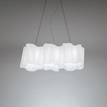 LOGICO 3 IN LINEA - LED blown glass pendant lamp by Artemide - view 7