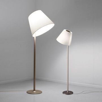 MELAMPO - Adjustable silk bedside lamp by Artemide - view 9