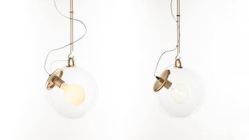 MICONOS - Glass and steel pendant lamp by Artemide - view 3