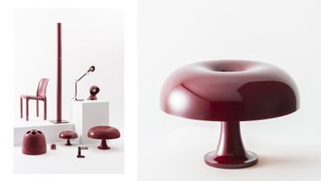 NESSINO RED - LED polycarbonate table lamp by Artemide - view 4