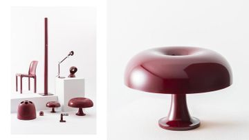 NESSINO RED - LED polycarbonate table lamp by Artemide - view 5