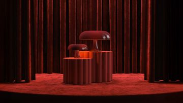 NESSINO RED - LED polycarbonate table lamp by Artemide - view 2