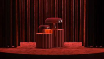 NESSINO RED - LED polycarbonate table lamp by Artemide - view 3