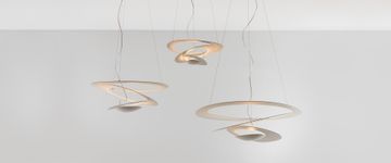 PIRCE MINI - Powder coated aluminium pendant lamp by Artemide - view 6