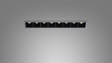 SHARP WALLWASHER - Recessed ceiling rectangular spotlight by Artemide - view 4