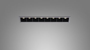 SHARP WALLWASHER - Recessed ceiling rectangular spotlight by Artemide - view 5