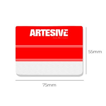 Artesive Mini Red - Multipurpose application squeegee with felt by Artesive - view 2