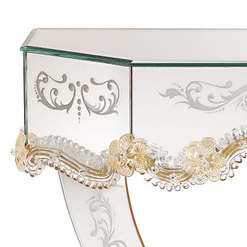 Alessandria Venetian Style Console by Arte Veneziana - view 9