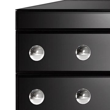 CDA Art Déco Black Chest of Drawers by Arte Veneziana - view 8