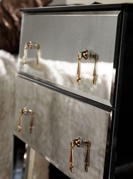 Petit Art Déco Nightstand by Arte Veneziana - view 9