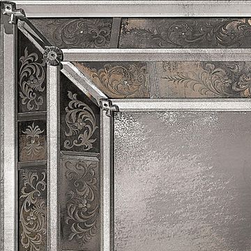 French Style Bacco Mirror by Arte Veneziana - view 9