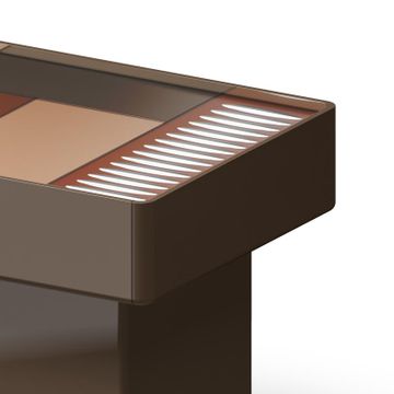 Coconut Cube Contemporary Nightstand by Arte Veneziana - view 8
