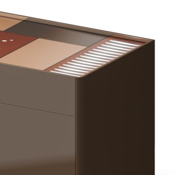 Coconut Slab Contemporary Nightstand by Arte Veneziana - view 7
