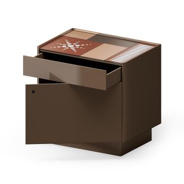 Coconut Slab Contemporary Nightstand by Arte Veneziana - view 8
