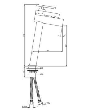 Confluence Single Lever Tall Boy by Artize - view 5