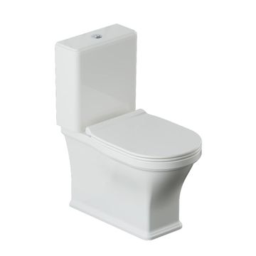 VIC Rimless Bowl With Cistern For Coupled WC by Artize - view 3