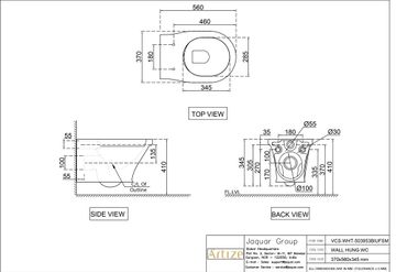 VIC Rimless wall hung WC by Artize - view 5