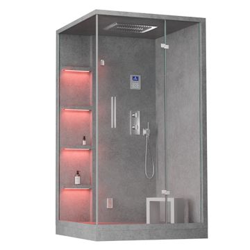 Steam Bath Cabin Quadro Steam Cabin by Artize - view 7