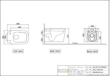 Aris Wall Hung WC by Artize - view 5