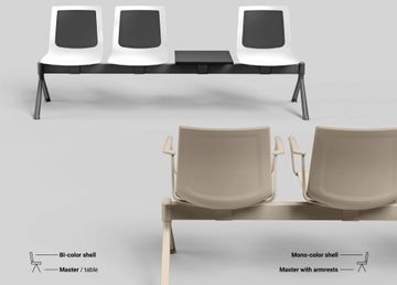 Armchairs Aira Bench by Ares Line - view 3