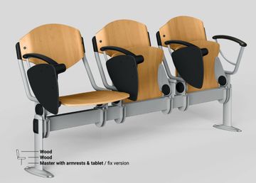 Armchairs Omnia Contract Bench by Ares Line - view 2