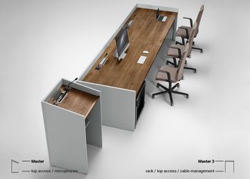 Campus desks by Ares Line - view 2