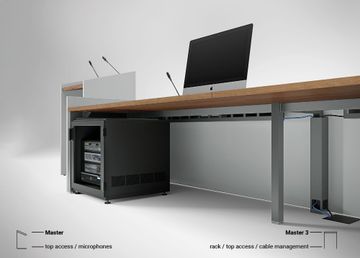 Campus desks by Ares Line - view 3