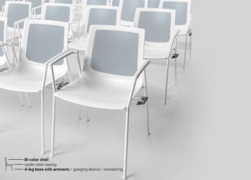 Chair Aira Educational by Ares Line - view 8