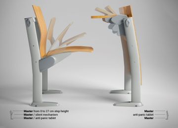 Chairs Omnia Evolution by Ares Line - view 2