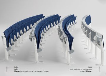Chairs Omnia Evolution by Ares Line - view 4