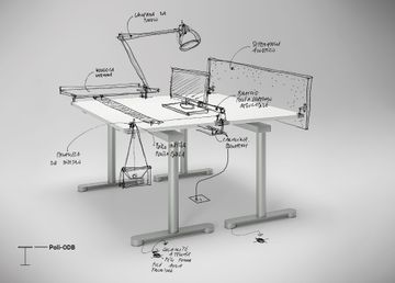 Table Poli by Ares Line - view 2