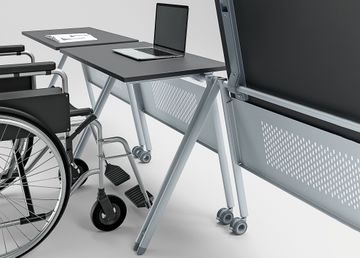 Wheelchair workstation by Ares Line - view 2