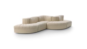 Seat system, armchair, pouf by Arflex - view 5
