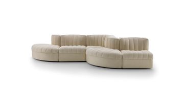 Seat system, armchair, pouf by Arflex - view 4
