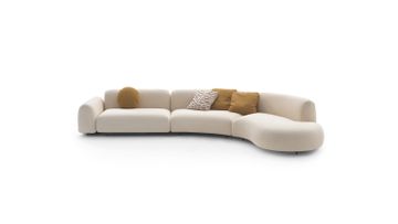 Tokio - Curved sofa by Arflex - view 5